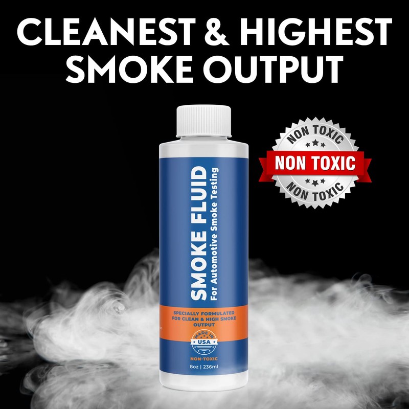 [2 Pack] Smoke Fluid Solution for Automotive Smoke Machine Testing