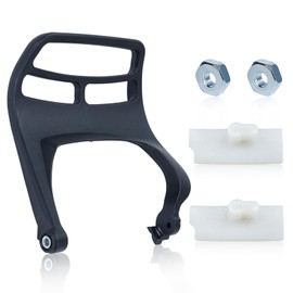 Hyceker Chain Brake Handle Hand Guard Kit for Stihl MS661 MS661C MS651 MS661C-M Chainsaw Parts with Bar Nuts Chain Guide Bumper Strip 1144 790 9101, 1144 790 9100