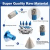 Dry Diamond Core Drill Bit Set,BRSCHNITT Diamond Tile Hole Saw