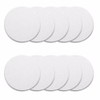 Wideskall White Round Door Knob Wall Shield Self Adhesive Protector