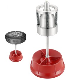 Acymner Portable Bubble Wheel Balancer | Heavy Duty Hubs Wheel Tire Balancer with Bubble Level,Tire Balancer Machine for Rim Tire Cars Light Truck Van