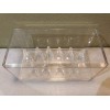 Unbranded Championship Ring 10 Ring Case Crystal Clear Display Case