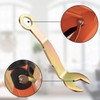 PAGOW 2 Pcs Pivot Adjustment Wrench, 3/8" Bi-Fold Open Wrench,