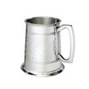 Wentworth Pewter - Half Hammered 1 Pint Pewter Tankard