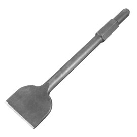 3.9 Inch Wide Tile & Removing Tile and Stone Chisel for hex.30mm Demolition Jack Hammers, 15.75 Inch Long, Alloy Steel Construction, 3.9" x 15.75" Chisel Bit for Demolition Concrete Breaker