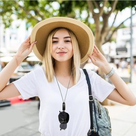 Slim Eyeglass Clip,Stylish Eye Glass Holders - Portable Sunglasses Pouch, Lightweight Travel Accessories for Men, Women