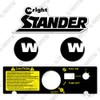 Aftermarket Fits Wright Stander 6125 Standing Mower Decal Kit Equipment Decals