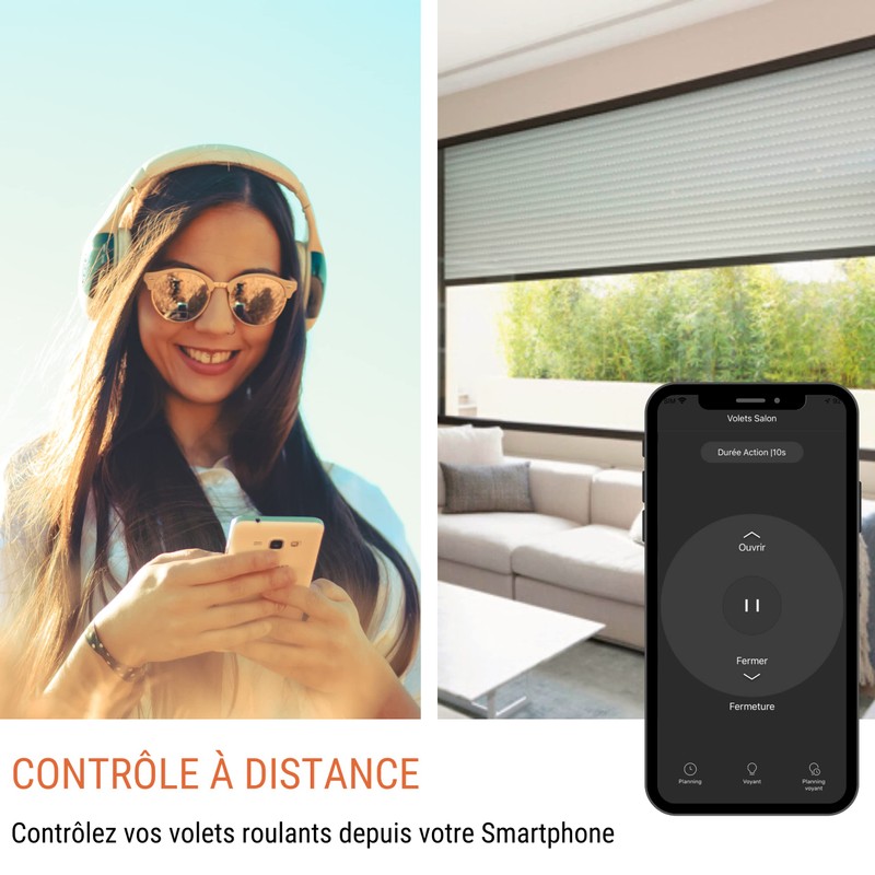 Konyks Vollo Max 3 Smart Roller Shutter Switch - Easy