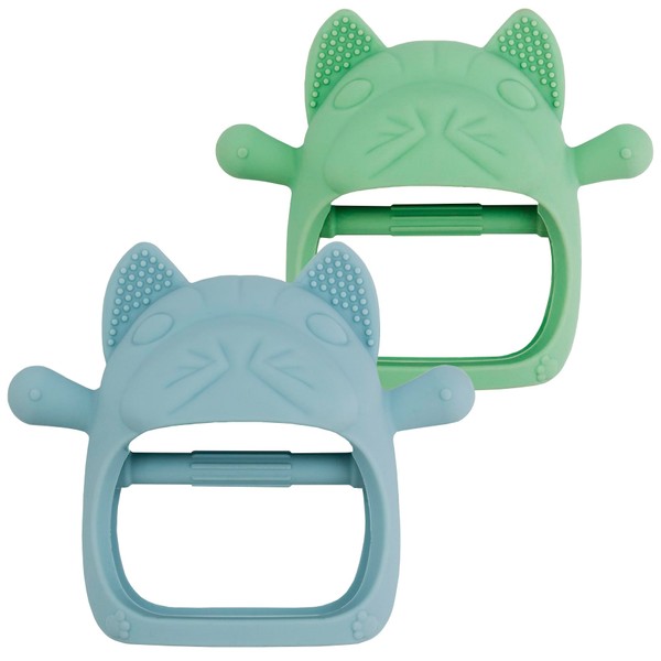Baby Hand Teether Mitten Toys - Teether for Babies 0-6Month,100%