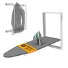 Xabitat Wall Mounted Ironing Board with Iron Holder, 36.2" X