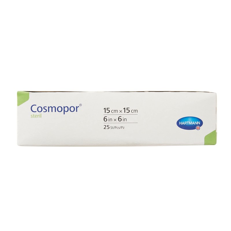 Cosmopor Steril 6" X 6" - Box of 25