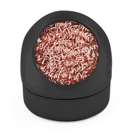 Bonsicoky Soldering Tip Cleaner Set, Solder Tip Cleaning Wire and Holder for Cleaning Solder Irons and Tips， Black