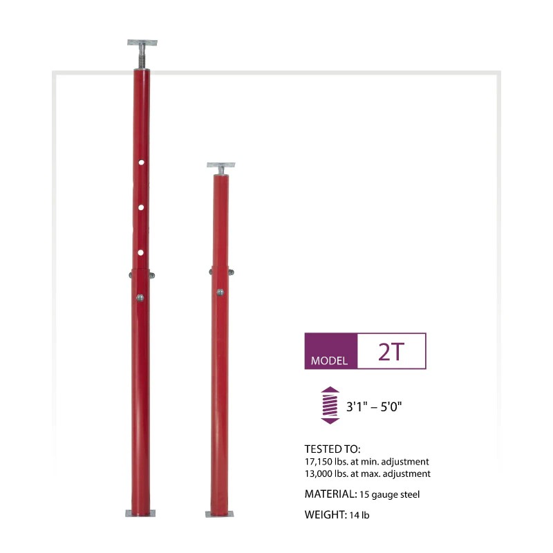 Coreline 2T Adjustable Jackpost