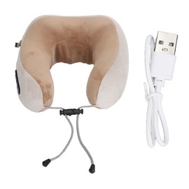Neck Massager 4 Modes 3 Gears Infrared Hot Compress Rechargeable U Shaped Cervical Massage Pillow for Office Car Home