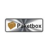 Parcel Box Symbol Sticker Decal (R 34/5) W (10 x