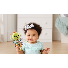 VTech 80-527804 Raupenrassel Babyspielzeug, grün