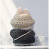 3-Piece Knit and Plush Doll Outfit Set for 17cm Collectibles