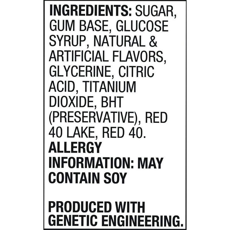 Bazooka Bubble Gum Bulk Individually Wrapped Original Pink Chewing Gum