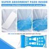 SIDAPU-Y 10PCS 900CC Disposable Urine Bags, Portable Unisex Emergency Pee
