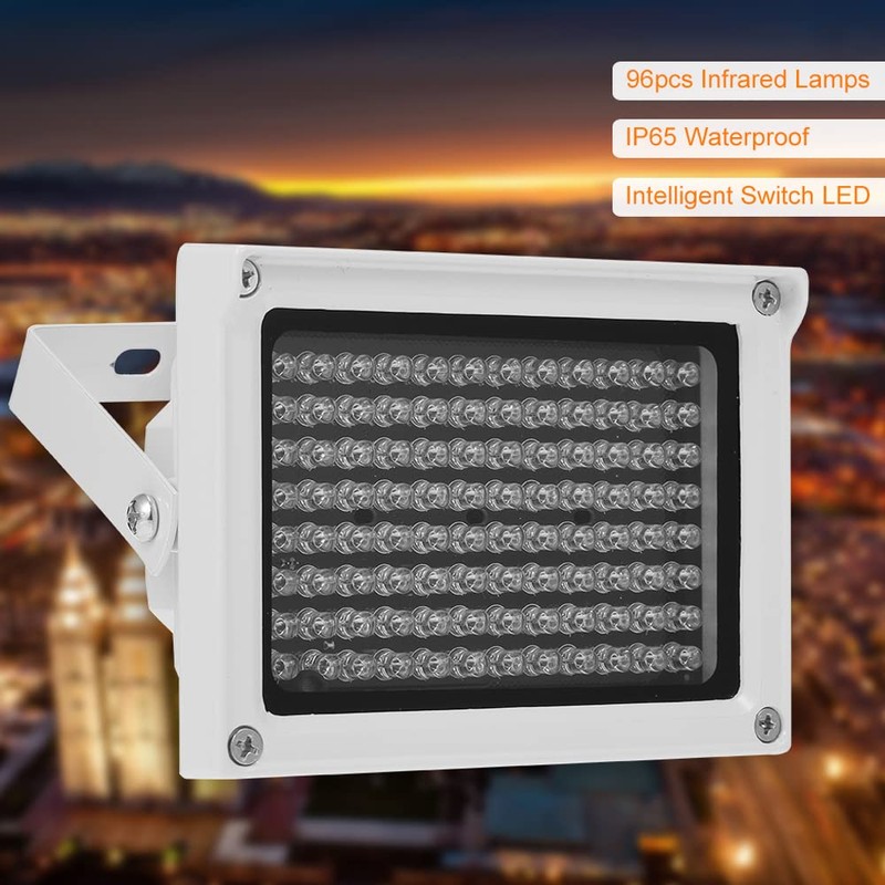 Fesjoy IR Illuminator Array Infrared Lamps 96 Infrared LEDs Outdoor