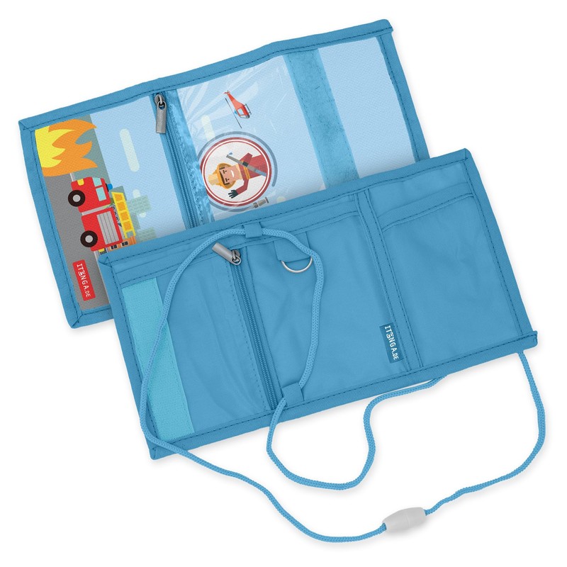 itenga Children's Wallet - Wallet and Neck Pouch - with