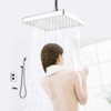 8 Inch LED Shower Head, Changing Romantic Colorful Light, Low