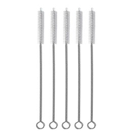 Itisyou ストロー ブラシ 隙間ブラシ 哺乳瓶 ストロー洗い 多機能 再利用可能 170mm 5個入り