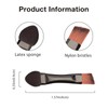 Jaasuee 20-Piece Eyeshadow Brushes Set - Dual Sided Sponge and