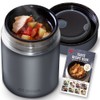 Iris Ohyama SFJ-400 Vacuum Insulated Soup Jar, 13.5 fl oz