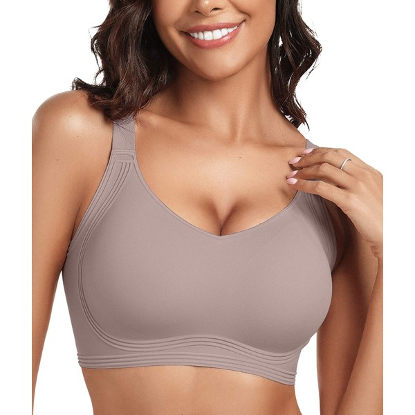 OEAK Womens Seamless Push Up Bras No Underwire Full Coverage