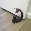 Treasure Gurus Heavy Duty Cast Iron Mermaid Tail Door Stop