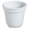 Geli 80602410 Flower Pot 24 cm White 24 x 24
