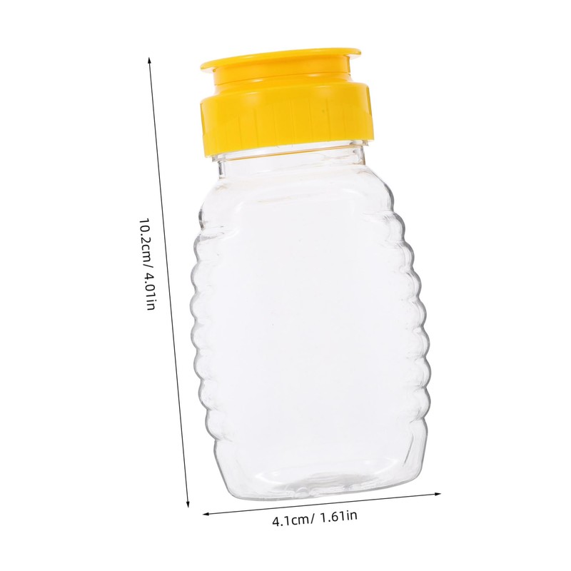STOBAZA Refillable Honey Containers Pack Mini Honey Bottles Leakproof for
