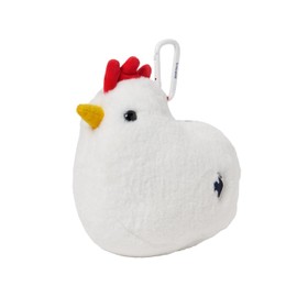 [Coq Sportif Golf] LG5FBZ03L Women's Wh00 Ball Holder, Boa Material, 5 Pieces, Cute, Competition Golf, White