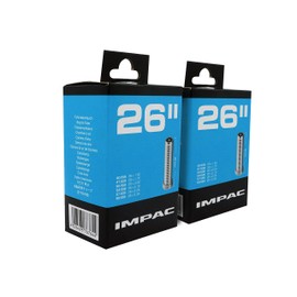 Impac 2 Pack Cycle Tubes 26" Schrader Valve (Car Type Valve) - 26 x 1.50-2.35 (40-559/60-559)