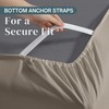 Micropuff Twin Fitted Sheet with Anti-Slip Anchors for Snug Fit