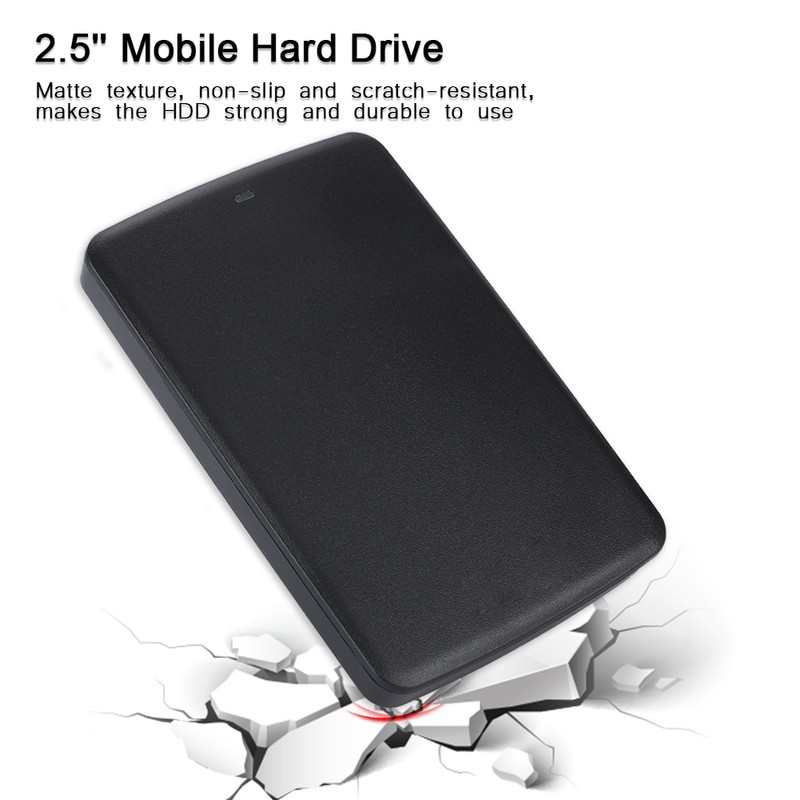 500GB Portable 2.5'' Mobile Hard Drive HDD USB3.0 with Indicator