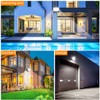 Juyace 60W LED Flood Lights Outdoor Wall Pack Light No