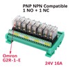Molence DIN Rail Mount 8 Channels G2R-1-E Relay, AC/DC 24V