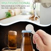 4 Pcs Stainless Steel Shopping Trolley Token Remover with Aluminium