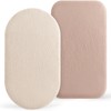 Susurration Muslin Bassinet Fitted Sheet Set of 2, 100% Cotton