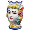 Sicilia Bedda - SICILIAN Moro Heads in CALTAGIRONE Ceramic -