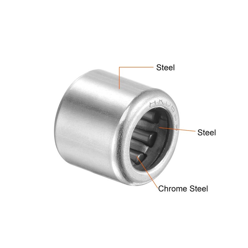 uxcell HK0609 Needle Roller Bearings 6mm Bore 10mm OD 9mm
