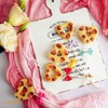 CHEFMADE - Molde de donut para pasteles, 6 cavidades antiadherentes