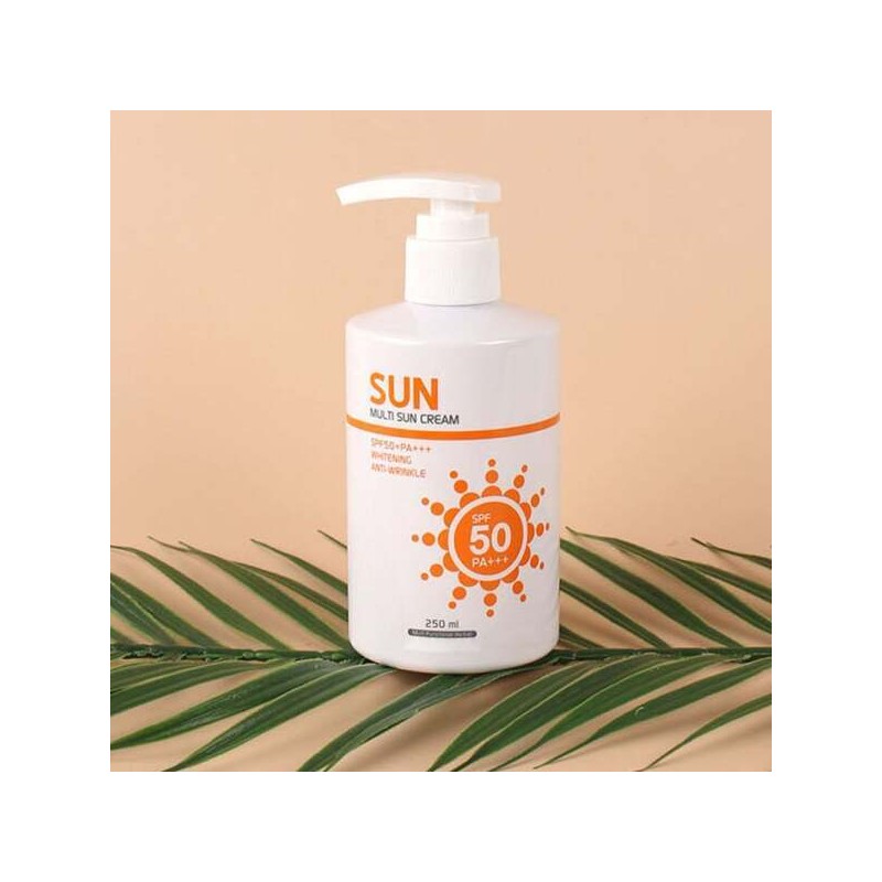 3in1/12Hrs/Long-Lasting/Pump/Sunscreen Cream/250ml