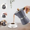 ShanSon Moka Pot Stovetop Espresso Maker 3 Cup 5 oz