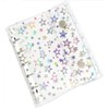 Transparent Binder Sticker Notebook PVC Clear 5 Holes 6 Rings