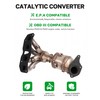 WRYNRQW Front Catalytic Converter Kit Compatible with Nissan Altima 2007-2013