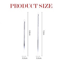 Professional Surgical Blackhead Remover Tool, Blemish Splinter Acne Pimple Removal Kit, Comedone Extractor Tool for Whitehead, Pimples (2 Needles)