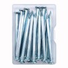 ELOOGAA 18pcs 2-3/8 inch Wall Nails,Galvanized Hardware Nails,Good Hardness Wall